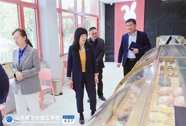 济南市残联领导一行莅临山东新东方技工学校参观考察第七届全国残疾人职业技能大赛筹备情况